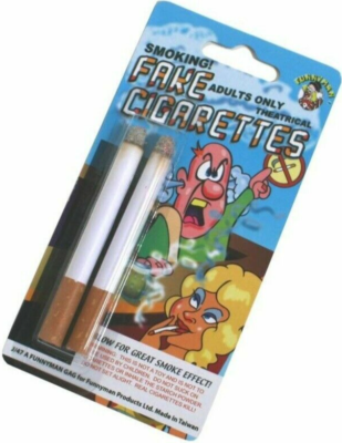 are fags cigarettes 2 Fake Puff Stage Cigarettes Fags Smoking Prop Funny Joke Cigarette Trick  Jokes