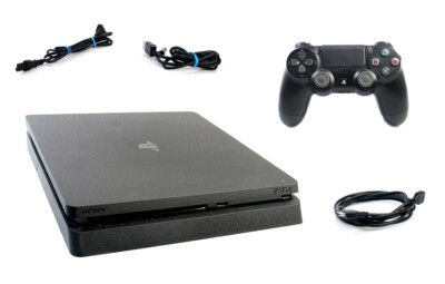 SONY PLAYSTATION 4 SLIM KONSOLE 500 GB  + ORIGINAL SONY DUALSHOCK CONTROLLER (G)