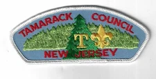 Tamarack Council SAP T-1 WHT Bdr. New Jersey [GA-1352]