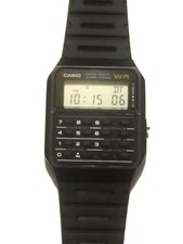 casio water resistant calculator watch