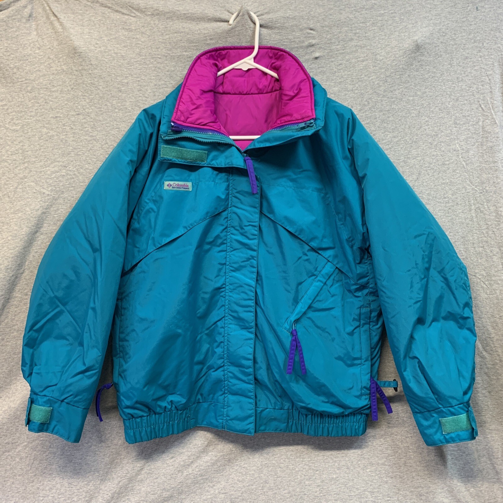 VINTAGE COLUMBIA reversible jacket W 