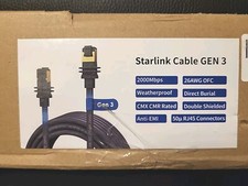 Dbilida 15FT/5M Starlink Cable Gen 3 CMX CMR Rated 26AWG Starlink Replacement Nw