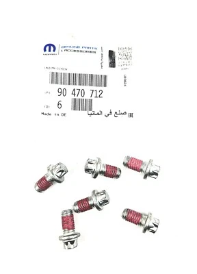 6x Original Opel Vis Torx M8x15 Pression Astra, Vectra, Corse - 90470712 - Bild 1 von 4