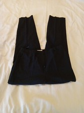 Vintage Talbots Womens Dress Slacks Size 10 Dk Blue Italian Fabric Wool EUC