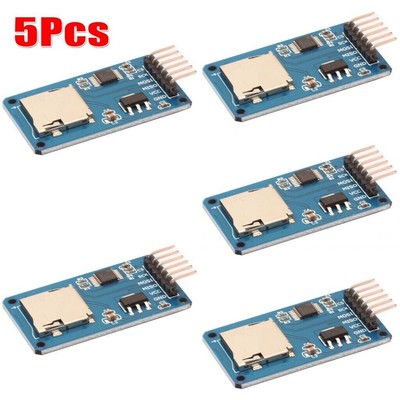 5Pcs Micro   TF   Card Reader Module with SPI   For   #T8