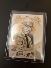 2021 Topps Allen and Ginter Chrome #222 Daniel Kim