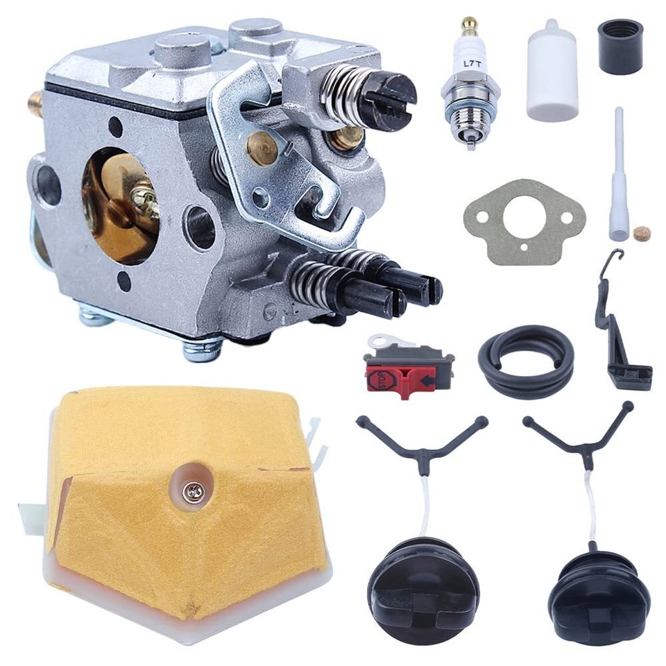 Carburetor Carb Tune Up Kit For Husqvarna 50 51 55 Rancher Chainsaw ...