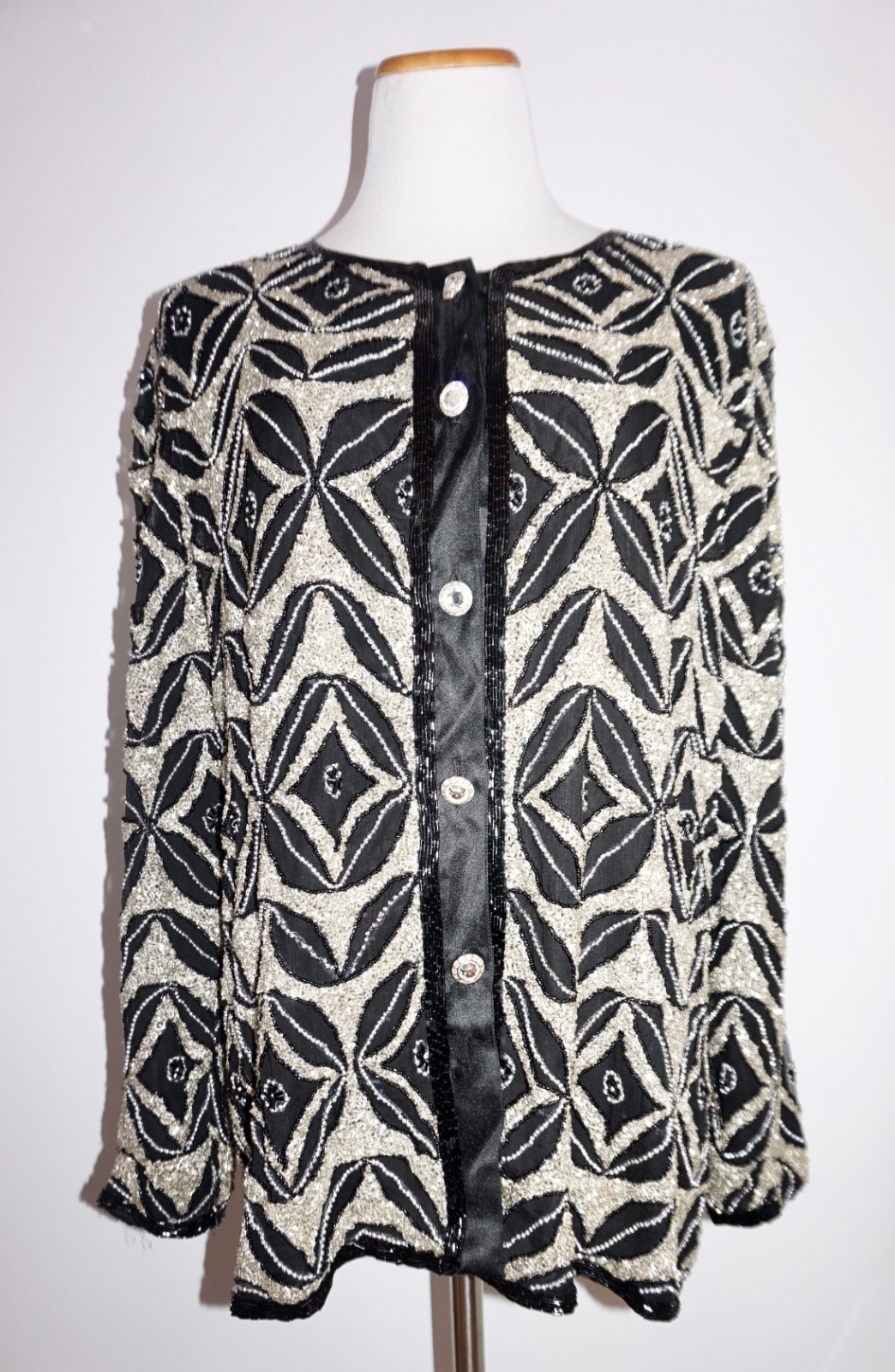 beaded evening jacket