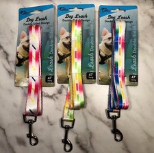 Duke's Pet Dog Leash Double-Sided Design Print Choice of Colors NEW