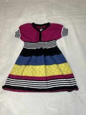 Tea Collection multicolored striped sweater dress Size 2