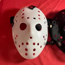 Jason Voorhees Friday the 13th Horror Movie Hockey Mask Scary Halloween Mask