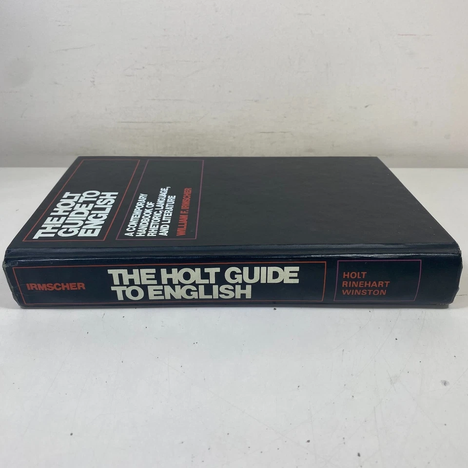 The Holt Guide to English by William F Irmscher Hardcover 1972 - Image 3 of 4