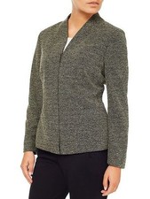Eastex Two Tone Ponte Green Jacket Size Uk 16 Rrp £99 Box1 Jj 04