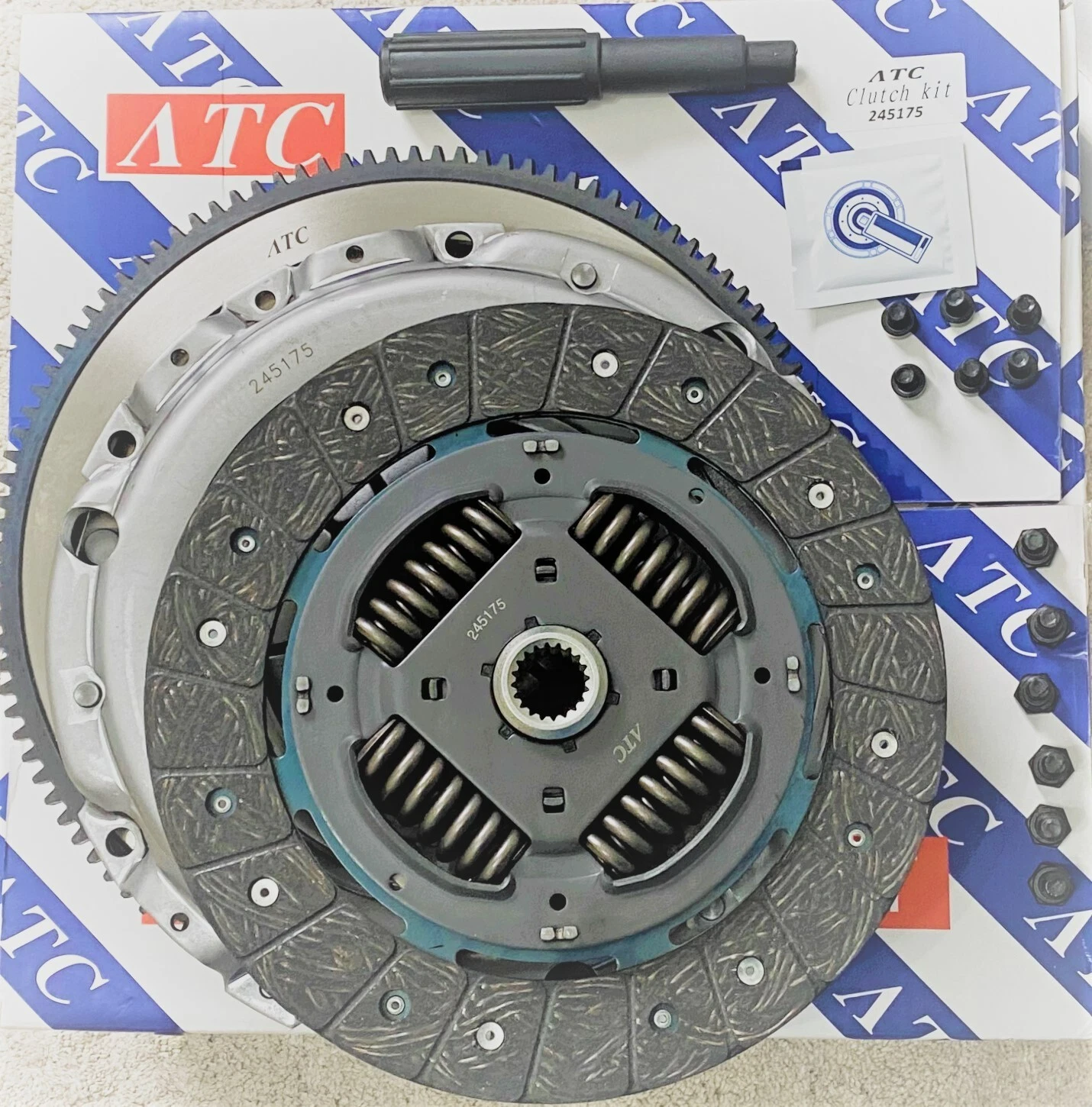 ATC Clutch Kit CK10218F &ndash; Steel Country of Origin: Unknown Clutch: Conversion from dual-mass flywheel to single-mass flywheel Performance Part: No thumbnail 5