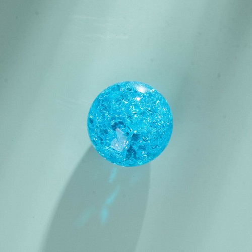 50MM Crystal Ice Crack Glass Ball Paperweight Water Fountain Bonsai Home Decor - Picture 7 of 10