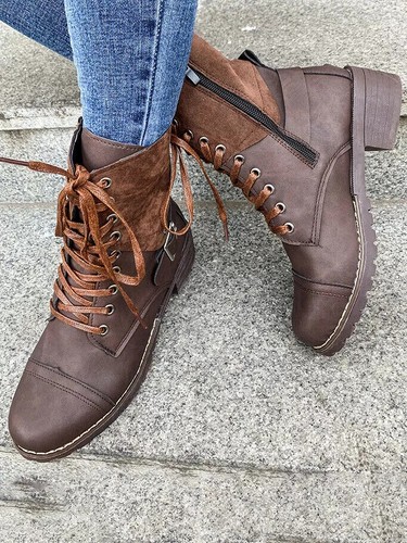 Bottes Femme Notaro En Cuir Véritable - Marron - Taille UK 2 à 8 - Made In Italy