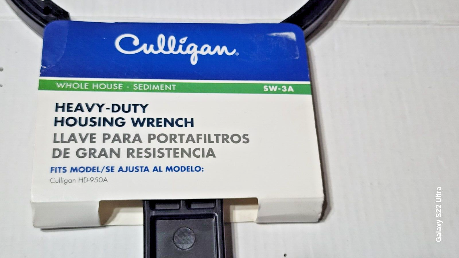 Culligan Sw-3a Heavy-duty Water Filter Housing Wrench