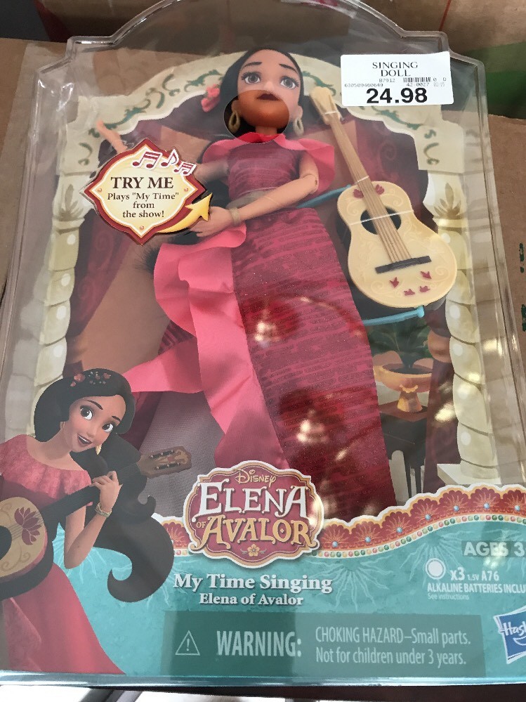 Singing Doll Elena Of Avalor Toys Walmart Disney Store Elena Of