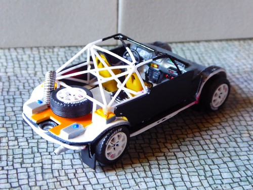 CUSTOM 1/43 Vitesse - Skid Toyota Corolla WRC 1998 Plain Body White - Imagen 15 de 20
