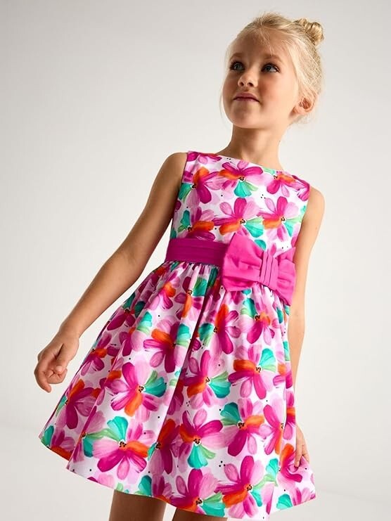 MAYORAL  Girls  Dress multicolor , age 5,6,7,8,9,10y. image 2