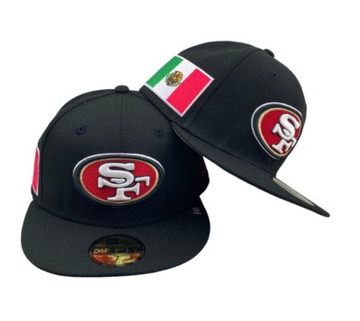 NFL San Francisco 49ers side patch New Era 59Fifty Fitted black