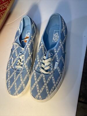 Vans Unisex Men's Sz 9.5 Women's 11 Blue Denim Mix Authentic Stackform Sneakers