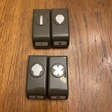 4 Stampin Up Mini Punches, Candle, Balloon, Cupcake, Flower