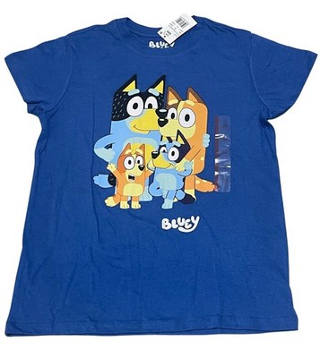 NWT Bluey T- Shirt Kids Size Extra Extra Small  SEE MEASUREMENTS IN DESCRIPTION