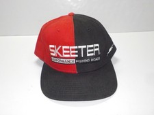 Vintage Skeeter Performance Fishing Boats Snapback Hat Cap USA Made Tonkin