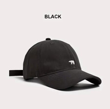 Stylish Bear Embroidered Baseball Cap Unisex Hat Adjustable Casual Headwear