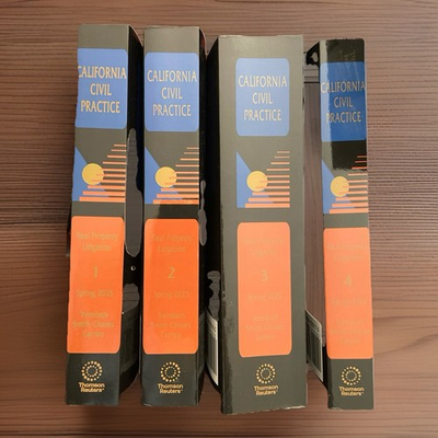 #ad #ad California Civil Practice Real Property Litigation 2025 Thomson Reuters $249.00