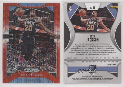 2019-20 Panini Prizm Ruby Wave Prizm Josh Jackson #90