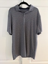 Men's Nike Golf Dri-FIT Vapor Printed Polo Obsidian Sz Medium CI9784-451