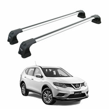 For Nissan X-Trail T32 2014-2021 Roof Rack System, Aluminium Cross Bar, Fix Poin