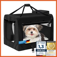 Hundetransportbox Hundebox Transportbox Faltbar Auto Reise Tasche Welpen Katzen