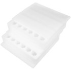 1 Set White Foam Tray Carrier for Farm Market Transport and Storage