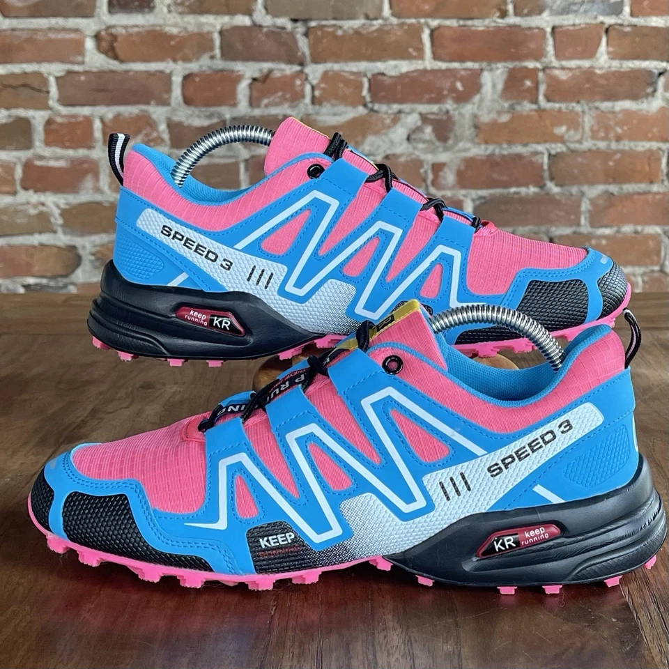 Tenis para mujer Keep Running senderismo montaje ciclismo talla EUR 42 US 10 Foto 4 de 4