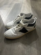 RHUDE Rhecess Low White Black Size 12us/45EU