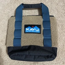 Brimley Tiny Sherpa Fleece Hand Bag Tote Evening Dew Durable Canvas Mini Purse