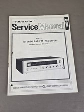 Realistic Stereo AM-FM Receiver STA-75 Servic...