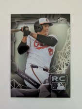 2026 Topps Chrome Black Samuel Basallo #41  (RC) Rookie Design Variations