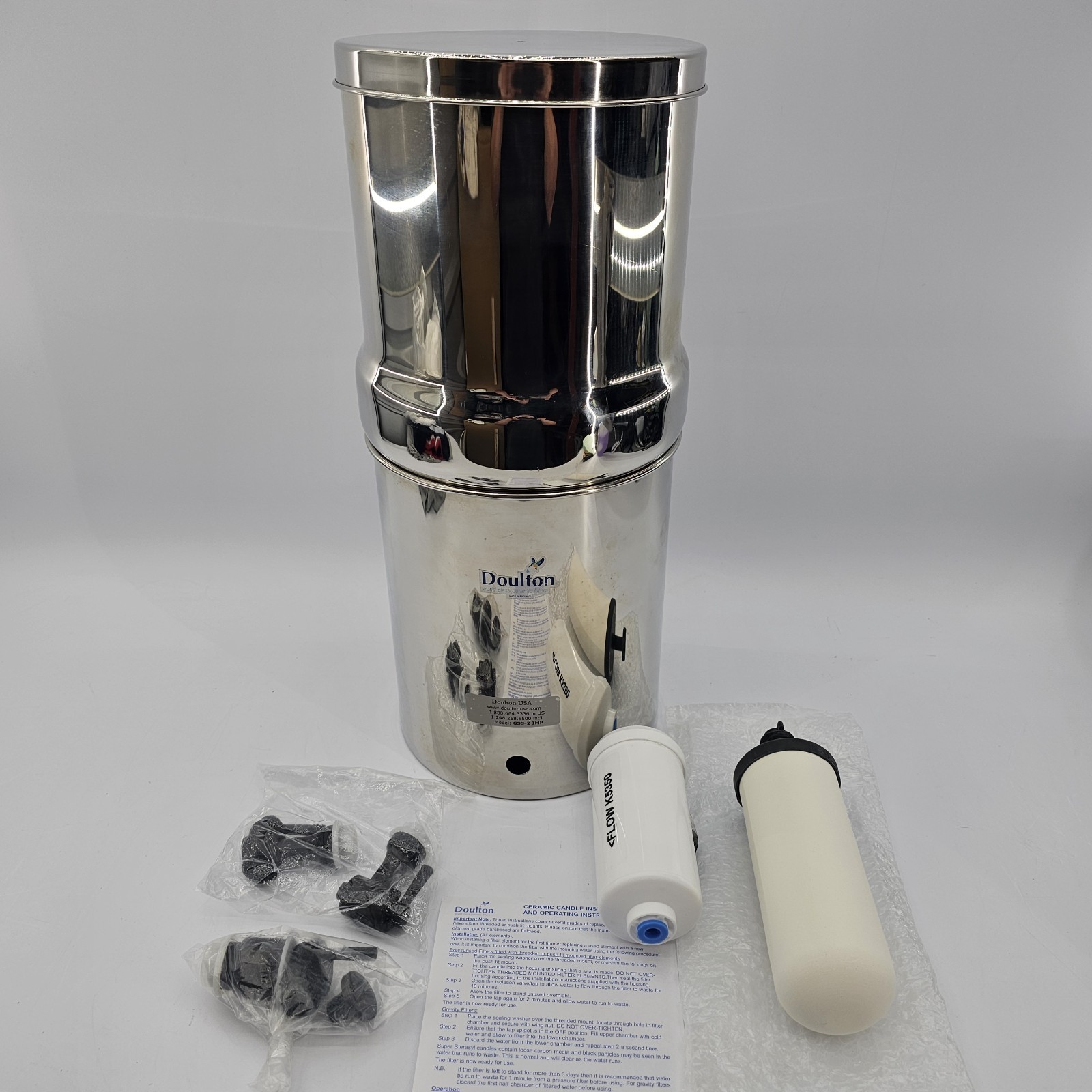 Berkefeld Doulton Gravity Filter GSS2 Ultra Sterasyl Filter 