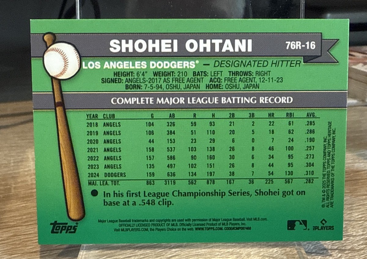 topps メモリアルカード　16/25 2025 Topps Series 1 #276 Jarred Kelenic Atlanta Braves | eBay