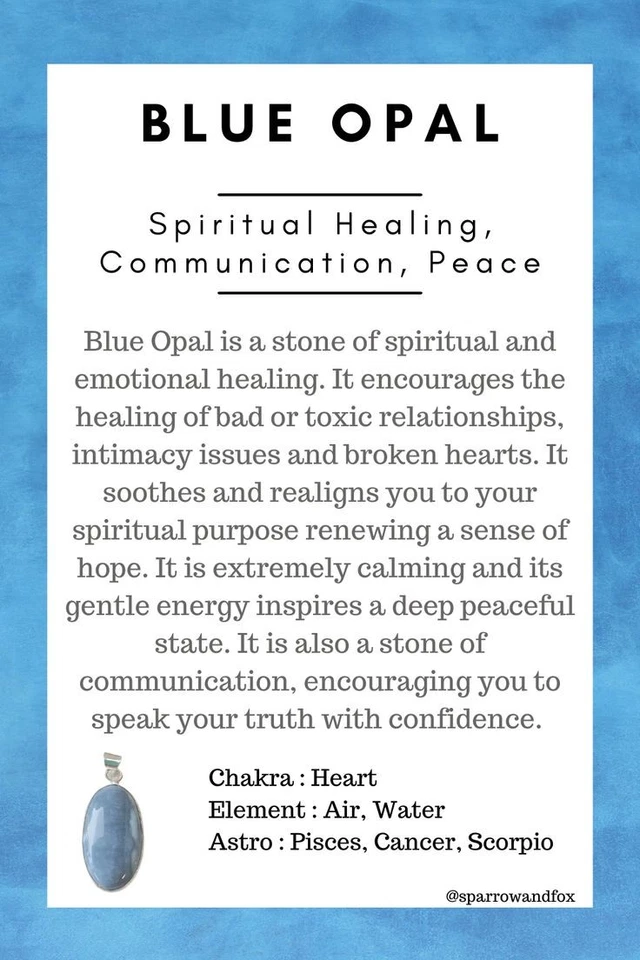 Anillo de cobre con piedras preciosas de ópalo azul hecho a mano envoltura de alambre joyería de regalo antigua 7" Foto 3 de 4