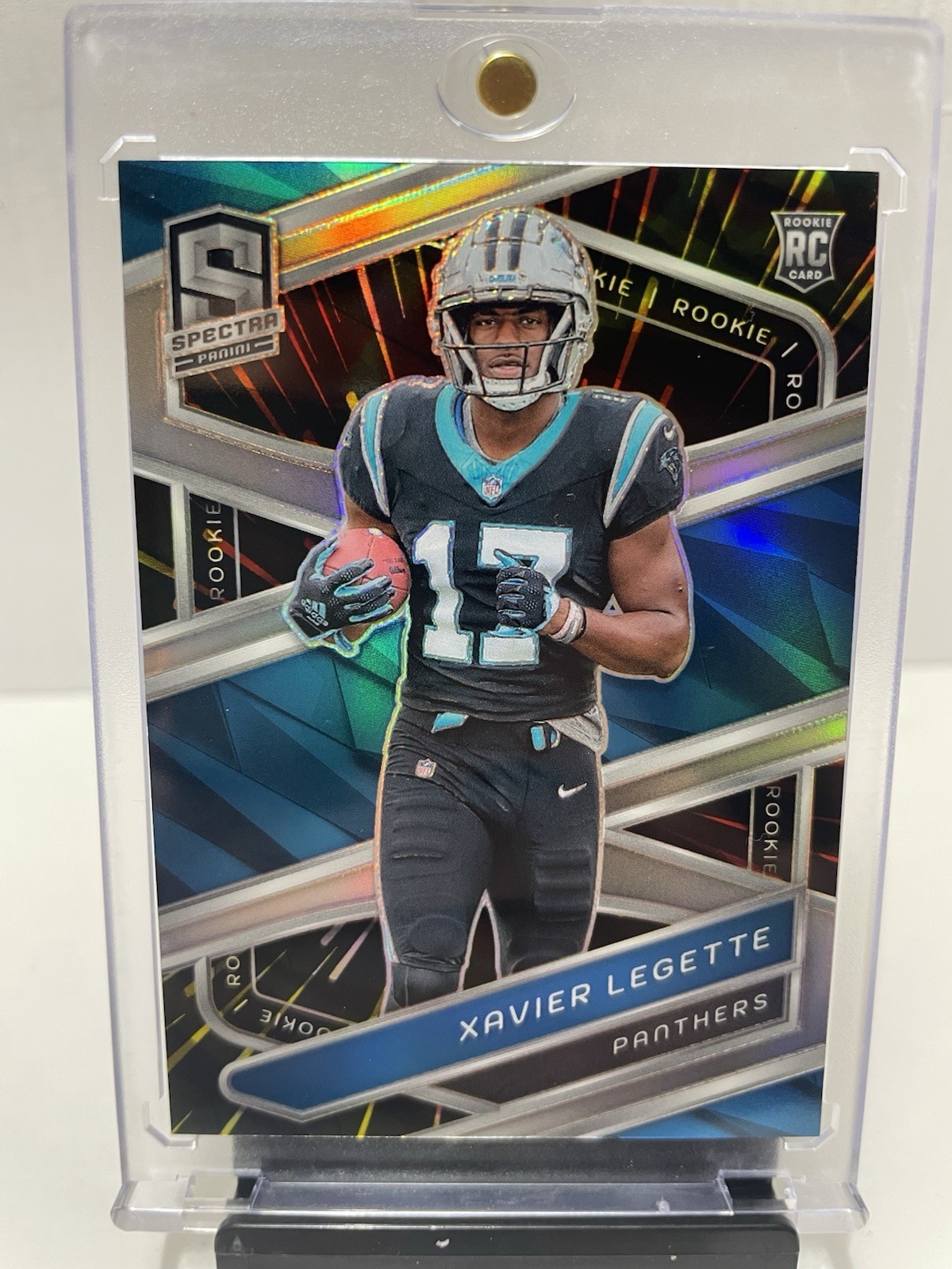 2024 Panini Spectra Rookies Hyper Prizm /75 Xavier Legette #125 Rookie RC