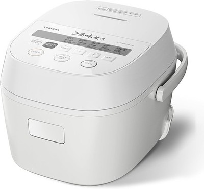 TOSHIBA Umami Smart Rice Cooker Uncooked, Cups white
