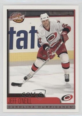 2003-04 Pacific Complete Red 25/99 Jeff O'Neill #268 2d8