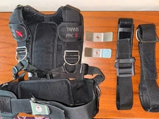 Dive Rite Transpac II harness system, good condition, size S - please read 