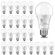 24 Pack LED Light Bulbs 100 Watt Equivalent, A19 15W 5000K Daylight White, 1...