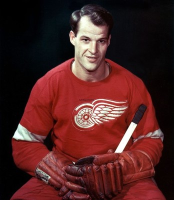 Gordie Howe 8x10 Colorized Print-FREE SHIPPING